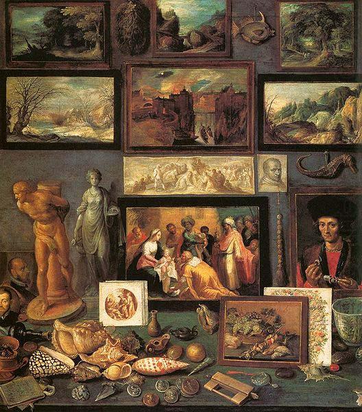 Frans Francken II Art Room china oil painting image